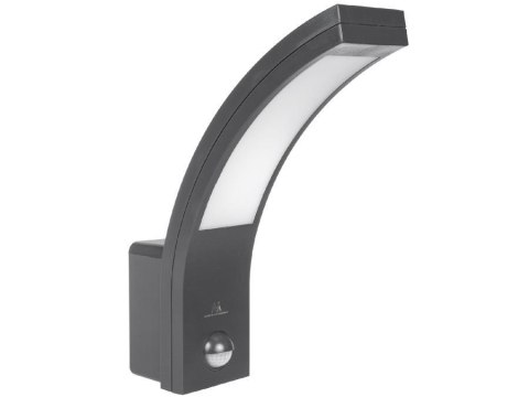 Lampa LED Maclean MCE244 GR z czujnikiem ruchu na podczerwień 750lm 10W IP54 szary Maclean Lampa LED Maclean MCE244 GR z czujnikiem ruchu na podczerwień 750lm 10W IP54 szary Maclean