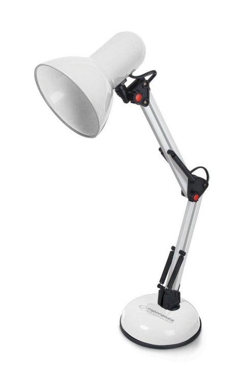 Lampka biurkowa Esperanza E27 AVIOR ELD112W biała ESPERANZA