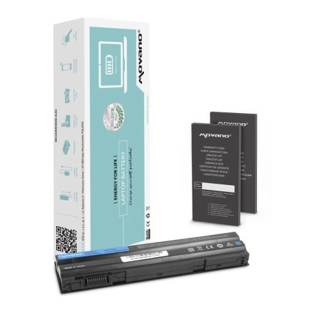 Bateria Movano do notebooka Dell Latitude T54FJ, 8858X, M5Y0X, X57F1, E5420, E6420 (10.8V-11.1V) (4400 mAh) Movano Bateria Movano do notebooka Dell Latitude T54FJ, 8858X, M5Y0X, X57F1, E5420, E6420 (10.8V-11.1V) (4400 mAh) Movano