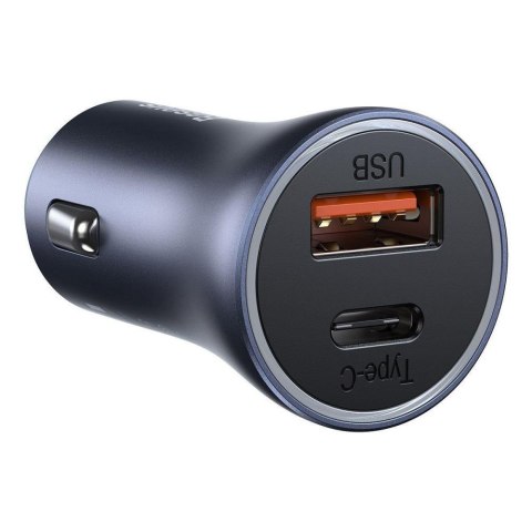 Ładowarka samochodowa Baseus CCJD-0G 40W z gniazdem USB Quick Charge 3.0 + USB-C PD Baseus Ładowarka samochodowa Baseus CCJD-0G 40W z gniazdem USB Quick Charge 3.0 + USB-C PD Baseus