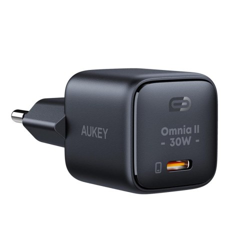 Ładowarka sieciowa Aukey PA-B1L GaN, USB-C, PD 30W Aukey