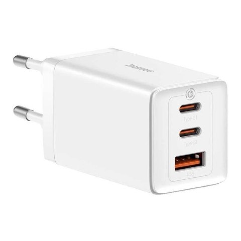 Ładowarka sieciowa Baseus GaN5 Pro CCGP120202 65W z 2 gniazdami USB-C PD oraz USB Baseus Ładowarka sieciowa Baseus GaN5 Pro CCGP120202 65W z 2 gniazdami USB-C PD oraz USB Baseus