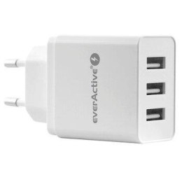 Ładowarka sieciowa everActive SC-300 3xUSB 3,4A Everactive