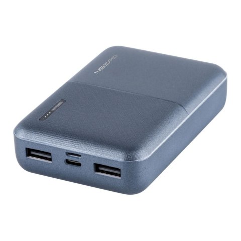 Powerbank GoGEN PB100007SG 10000 mAh niebieski GoGEN Powerbank GoGEN PB100007SG 10000 mAh niebieski GoGEN