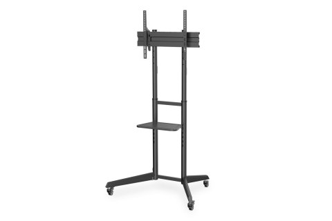Stojak mobilny pojedynczy z półką DIGITUS 1xLCD max. 70" max. 50kg Digitus
