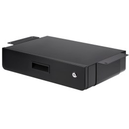 Szuflada ergonomiczna podbiurkowa na kluczyk Maclean organizer czarna max 5kg MC-461 Maclean