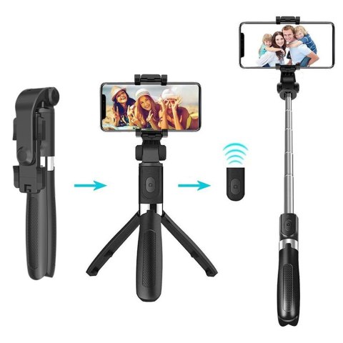Uchwyt do selfie i statyw biurkowy Media-Tech 2IN1 SELFIE TRIPOD MT5542 Media-Tech