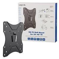 Uchwyt ścienny LogiLink do telewizora LCD/LED tilt 12°/+3° VESA 200x200, 23-42" LogiLink