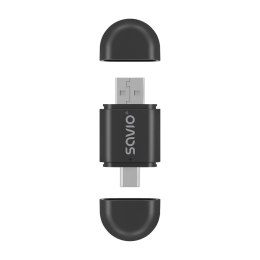 Adapter bezprzewodowy SAVIO TR-17 CarPlay & Android Auto Savio