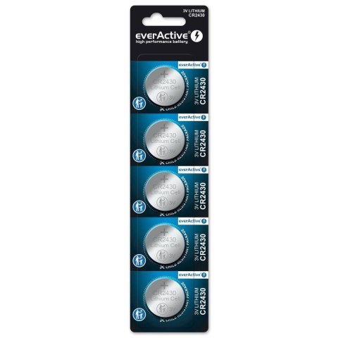 Bateria litowa CR2430 everActive 5 szt. Everactive