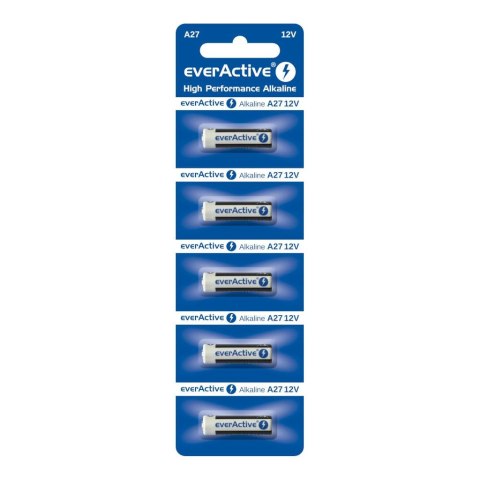 Baterie alkaliczne everActive 27A 12V - 5 sztuk Everactive