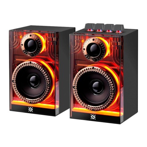 Głośniki Defender FUTURO 2.0 20W Bluetooth USB podświetlenie RGB MP3 Defender Głośniki Defender FUTURO 2.0 20W Bluetooth USB podświetlenie RGB MP3 Defender