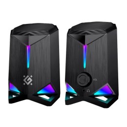Głośniki Defender GRAVITY 2.0 6W USB podświetlenie LED RGB Defender