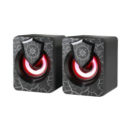 Głośniki Defender ONYX 2.0 6W USB podświetlenie LED Defender