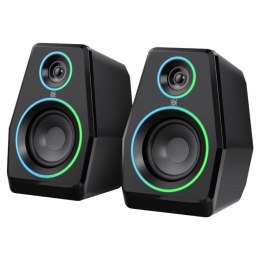 Głośniki Defender SOLAR 10 2.0 10W Bluetooth USB podświetlenie RGB Defender