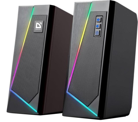 Głośniki Defender SOLAR 3 2.0 10W Bluetooth USB podświetlenie RGB Defender Głośniki Defender SOLAR 3 2.0 10W Bluetooth USB podświetlenie RGB Defender