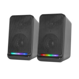 Głośniki Defender SPK 120 2.0 6W USB podświetlenie LED RGB Defender