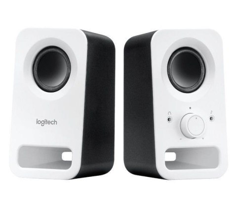 Głośniki Logitech Z150 2.0 3W biało-czarne Logitech Głośniki Logitech Z150 2.0 3W biało-czarne Logitech