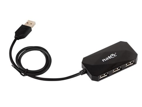 Hub USB Natec NHU-0647 LOCUST 4xUSB 2.0 czarny Natec