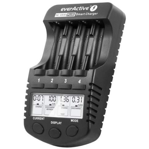 Ładowarka akumulatorków Ni-MH EverActive NC-1000 PLUS Everactive Ładowarka akumulatorków Ni-MH EverActive NC-1000 PLUS Everactive