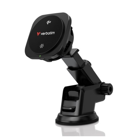 Ładowarka samochodowa magnetyczna bezprzewodowa Charge 'n' Drive Verbatim 15W Verbatim Ładowarka samochodowa magnetyczna bezprzewodowa Charge 'n' Drive Verbatim 15W Verbatim