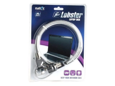 Linka zabezpieczająca do notebooka Natec LOBSTER KEY Natec Linka zabezpieczająca do notebooka Natec LOBSTER KEY Natec