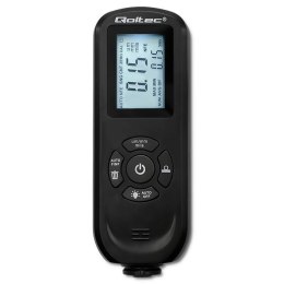 Miernik grubości lakieru Qoltec z podświetlanym bocznym wyświetlaczem LCD | 0 ~ 2000um Qoltec