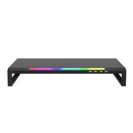Podstawa pod monitor Marvo DZ-01 LED, HUB USB Marvo