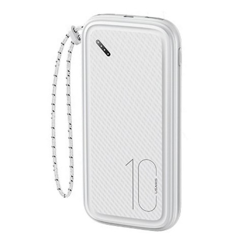 Powerbank Usams PB56 10000mAh 2xUSB biały USAMS