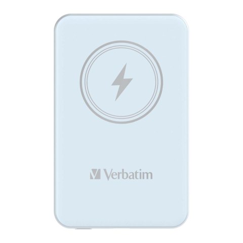 Powerbank Verbatim Charge 'n' Go Magnetic Wireless 10000mAh USB-C PD 3.0 Blue Verbatim Powerbank Verbatim Charge 'n' Go Magnetic Wireless 10000mAh USB-C PD 3.0 Blue Verbatim