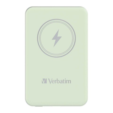 Powerbank Verbatim Charge 'n' Go Magnetic Wireless 10000mAh USB-C PD 3.0 Green Verbatim Powerbank Verbatim Charge 'n' Go Magnetic Wireless 10000mAh USB-C PD 3.0 Green Verbatim