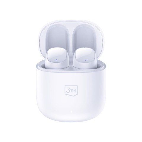 Słuchawki z mikrofonem 3mk FlowBuds bluetooth Białe 3mk Protection Słuchawki z mikrofonem 3mk FlowBuds bluetooth Białe 3mk Protection