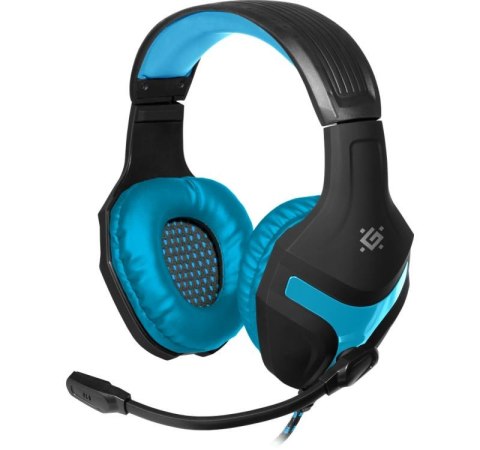 Słuchawki z mikrofonem Defender SCRAPPER 500 Gaming niebiesko-czarne + adapter 4 pin + GRA Defender Słuchawki z mikrofonem Defender SCRAPPER 500 Gaming niebiesko-czarne + adapter 4 pin + GRA Defender