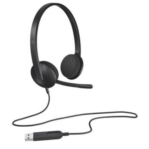 Słuchawki z mikrofonem Logitech H340 Logitech Słuchawki z mikrofonem Logitech H340 Logitech