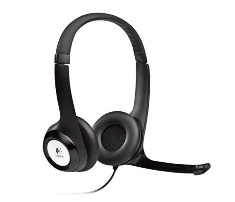 Słuchawki z mikrofonem Logitech H390 USB czarne Logitech Słuchawki z mikrofonem Logitech H390 USB czarne Logitech