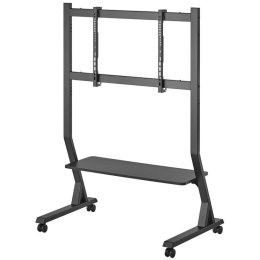 Stojak mobilny Techly 45''-90'', 60kg, półka AV Techly