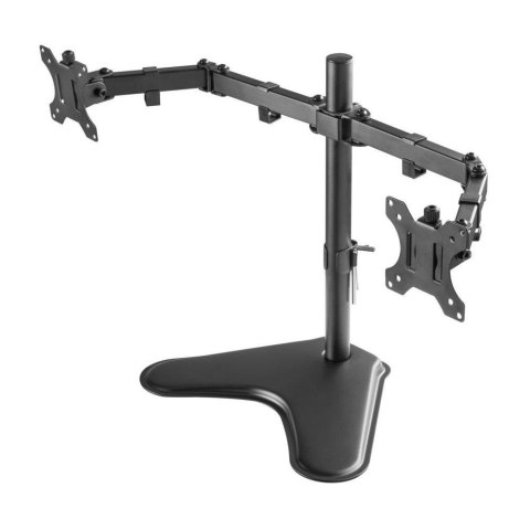 Uchwyt biurkowy Techly na 2 monitory 13"-32" 2x8kg regulowany Techly Uchwyt biurkowy Techly na 2 monitory 13"-32" 2x8kg regulowany Techly