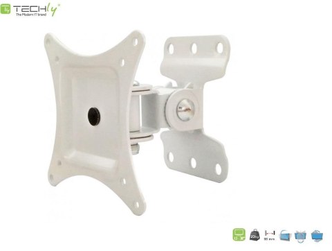 Uchwyt ścienny Techly 13"-30", 23kg regulowany Techly Uchwyt ścienny Techly 13"-30", 23kg regulowany Techly
