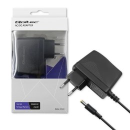 Zasilacz wtyczkowy Qoltec 24W | 12V | 2A | 5.5*2.5 Qoltec