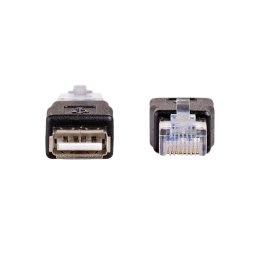 Adapter Akyga AK-AD-27 USB 2.0 A(F) - RJ-45 (M) AKYGA