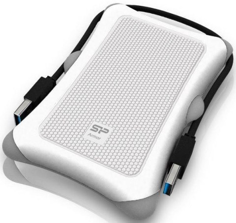 Dysk zewnętrzny Silicon Power ARMOR A30 1TB 2,5" 5400 USB 3.0 WHITE / PANCERNY / wstrząsoodporny Silicon Power
