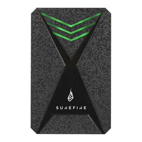 Dysk zewnętrzny SureFire Gaming Bunker 2.5" 1TB USB 3.2 Gen 1 Black SUREFIRE Dysk zewnętrzny SureFire Gaming Bunker 2.5" 1TB USB 3.2 Gen 1 Black SUREFIRE