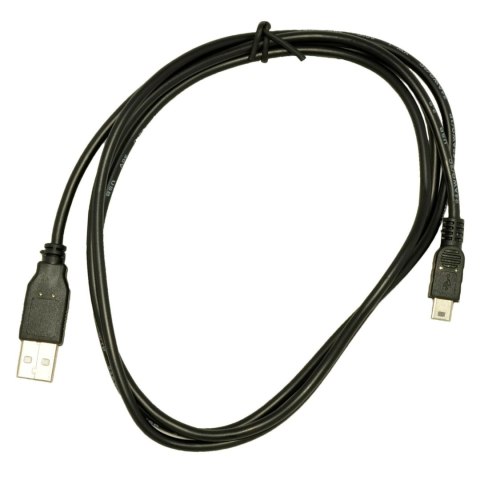 Kabel USB 2.0 Akyga AK-USB-03 USB A(M) - mini USB B(M) 5-pin 1.8m czarny AKYGA Kabel USB 2.0 Akyga AK-USB-03 USB A(M) - mini USB B(M) 5-pin 1.8m czarny AKYGA