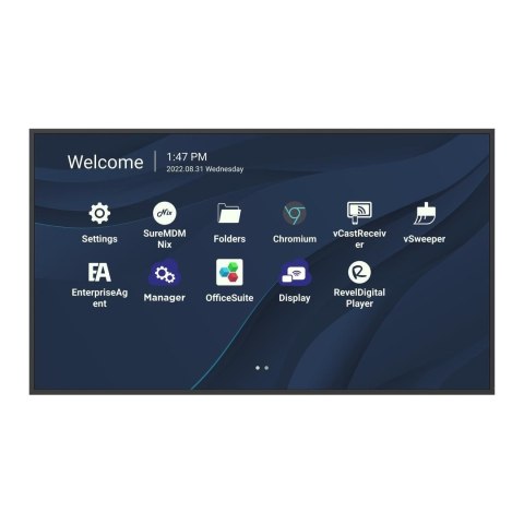 Monitor ViewSonic CDE6530 65" 4K Presentation Display 24/7 VIEWSONIC EUROPE Monitor ViewSonic CDE6530 65" 4K Presentation Display 24/7 VIEWSONIC EUROPE
