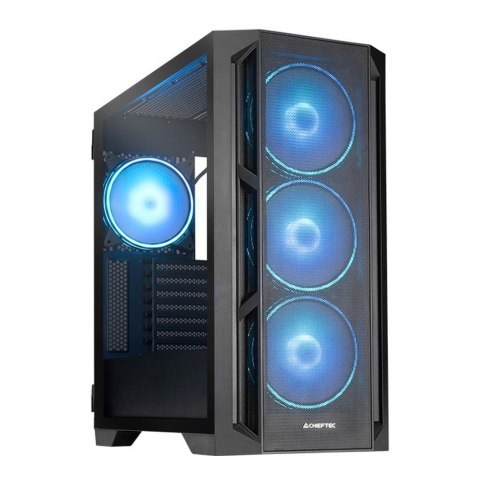Obudowa Chieftec APEX LUMO GA-01B-L-OP E-ATX ARGB z oknem bez zasilacza czarna Chieftec