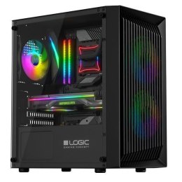 Obudowa LOGIC ATOS ARGB mATX/mITX Mini USB 3.0 Black bez zasilacza Logic Concept