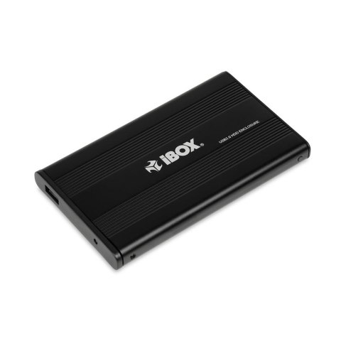 Obudowa na dysk iBOX HD-01 2.5" USB 2.0 czarna, aluminium IBOX