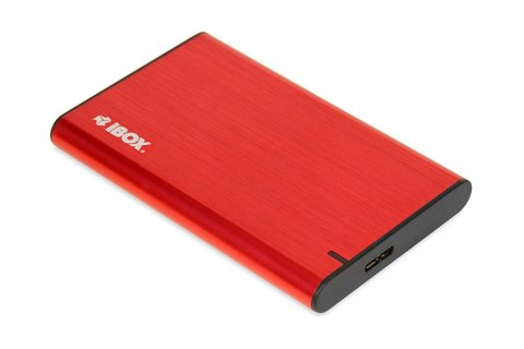 Obudowa na dysk iBOX HD-05 2.5" USB 3.1 gen.1 Red IBOX Obudowa na dysk iBOX HD-05 2.5" USB 3.1 gen.1 Red IBOX