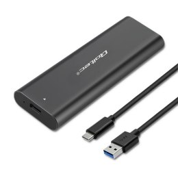 Obudowa/kieszeń Qoltec do dysków M.2 SATA SSD | NGFF | USB typ C Qoltec
