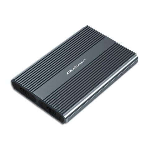Obudowa/kieszeń Qoltec na dysk M.2 SSD | SATA | NVMe | USB-C | DUAL 2 x 2TB Qoltec Obudowa/kieszeń Qoltec na dysk M.2 SSD | SATA | NVMe | USB-C | DUAL 2 x 2TB Qoltec